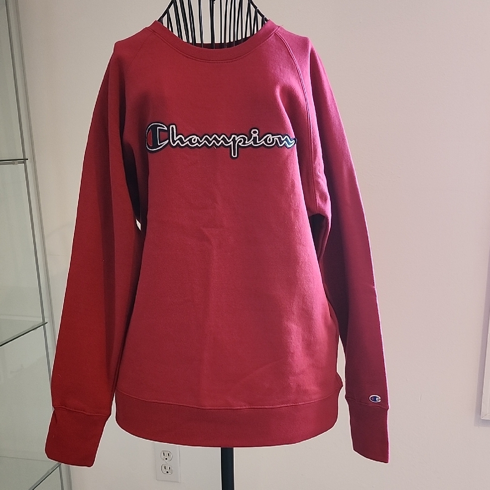 Champion Maroon Crewneck Sweatshirt